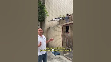 Easy to install#install #awning #canopy