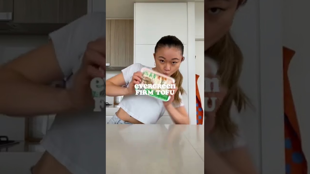 CHINESE GOLDEN FRIED TOFU BALLS 😋 Vegan Peipa Tofu 琵琶豆腐 - YouTube