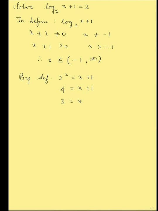 solve-log-x-1-base-2-solve-x-1-base-2-2-youtube