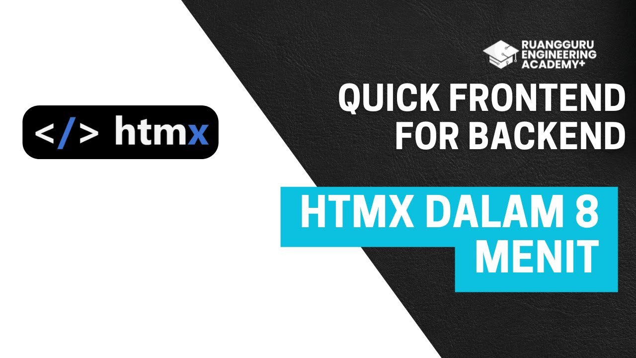 Bikin interaktifitas tanpa JS?! - HTMX - YouTube
