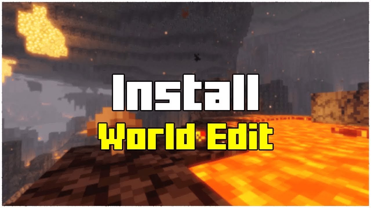 How To Download & Install World Edit in Minecraft 1.17.1 