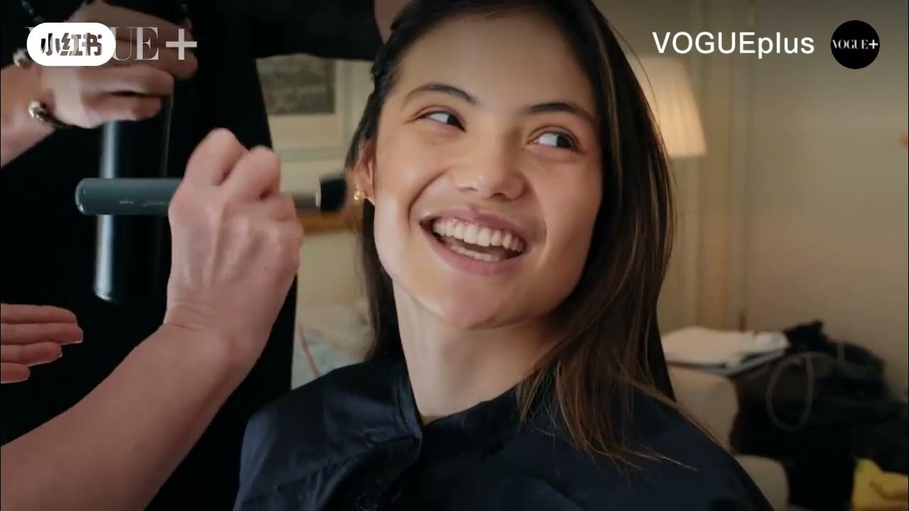 Vogue Plus - Getting Ready With Emma Raducanu - YouTube