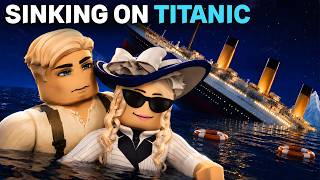 I BUILT THE TITANIC IN BLOXBURG...THEN WE SANK
