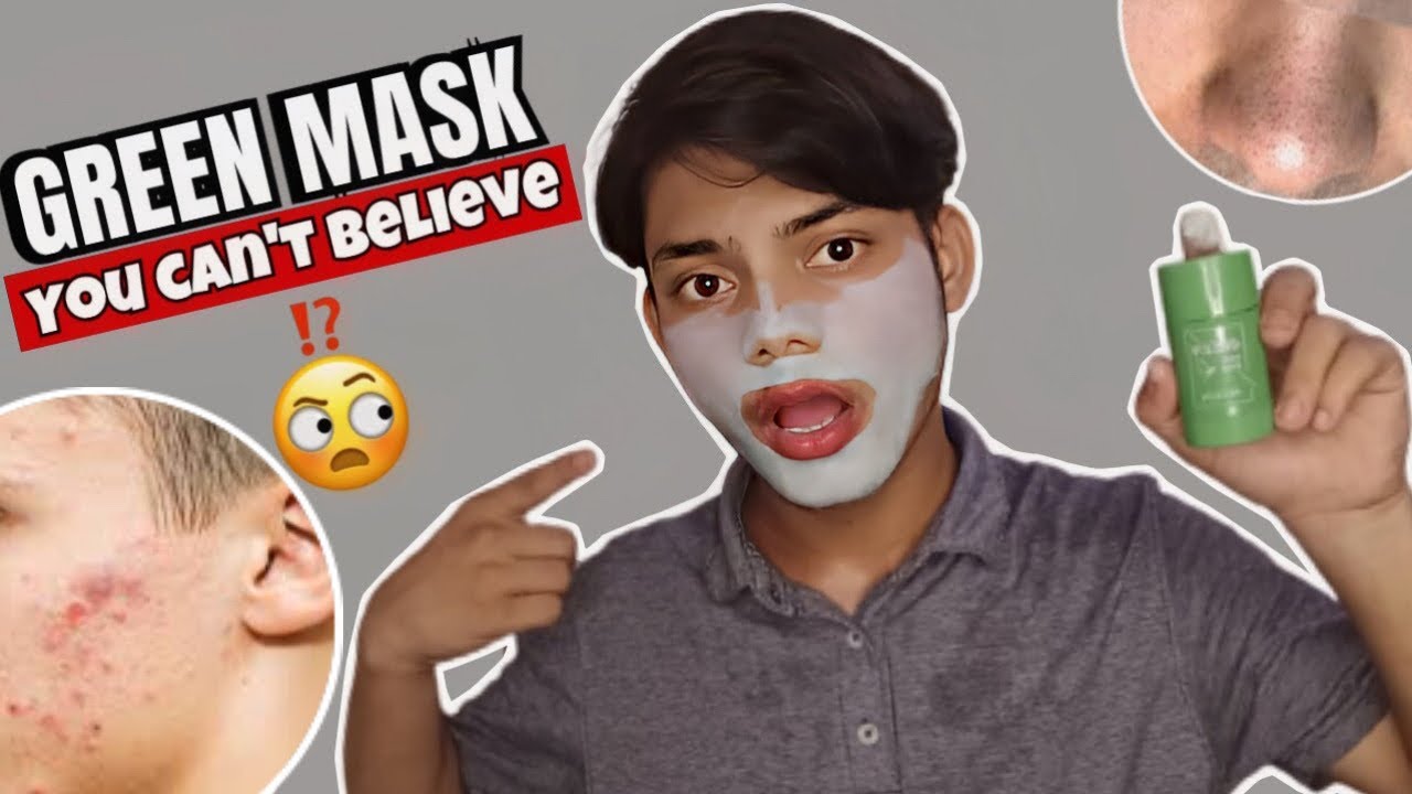 I Tried Viral Green Mask stick you can’t believe 😱 green mask stick