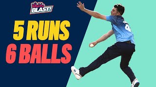 DRAMATIC Final Over In Full! | 5 Runs Off 6 Balls | Surrey v Yorkshire | Vitality Blast 2022