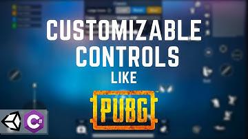 How to make Customizable Control UI Like PUBG (unity tutorial)