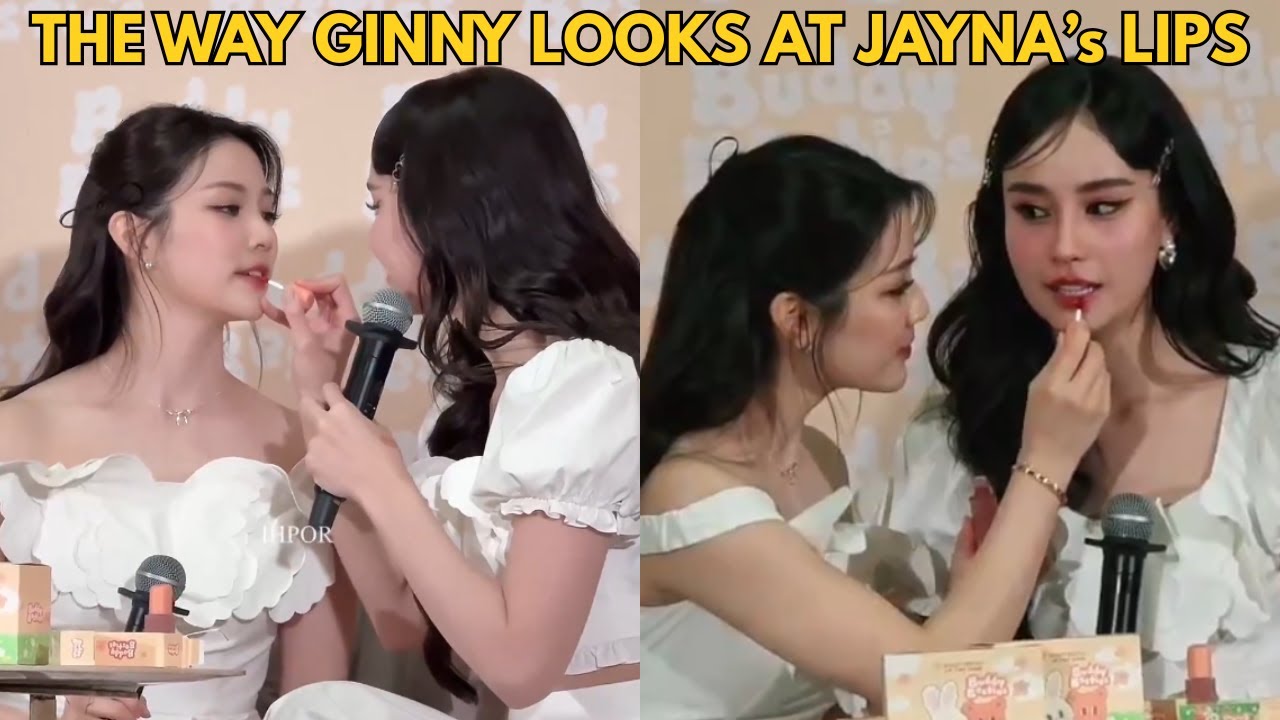 THE WAY GINNY LOOKS AT JAYNA LIPS…