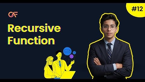 What is Recursive Function in JavaScript | Explain with Factorial Example | Ep. 12