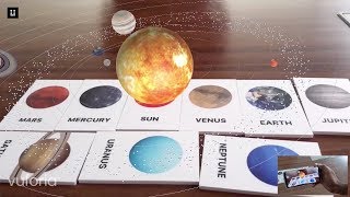 Solar Planets in Augmented Reality | Userfacet screenshot 2