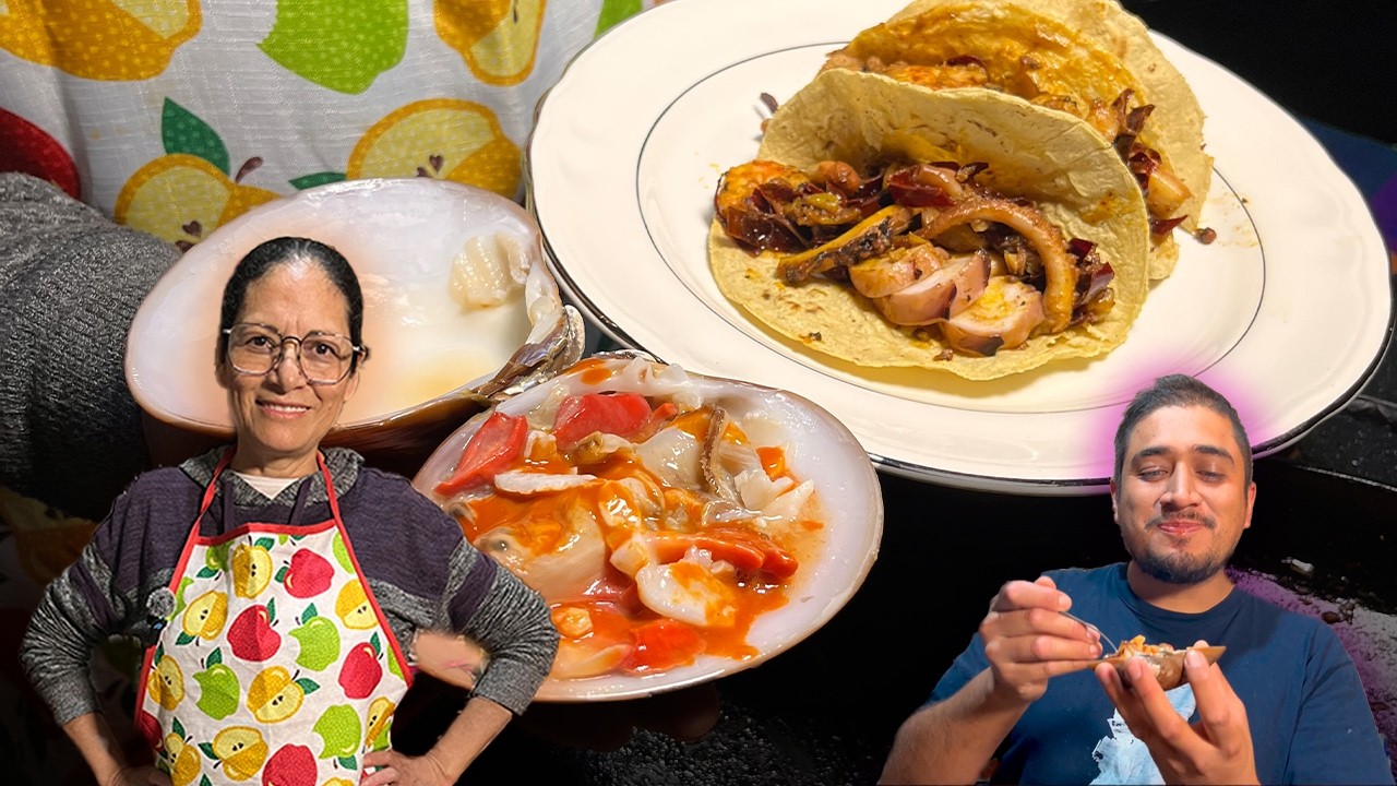 Receta de Camarones al Ajillo con Pulpo y Calamar ¡Sabor Increíble!