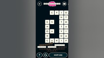 Wordbrain Astronaut 20 | Cheats for Wordbrain
