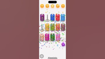 HOOP STACK COLOR SORT 3D - Level 161 #games