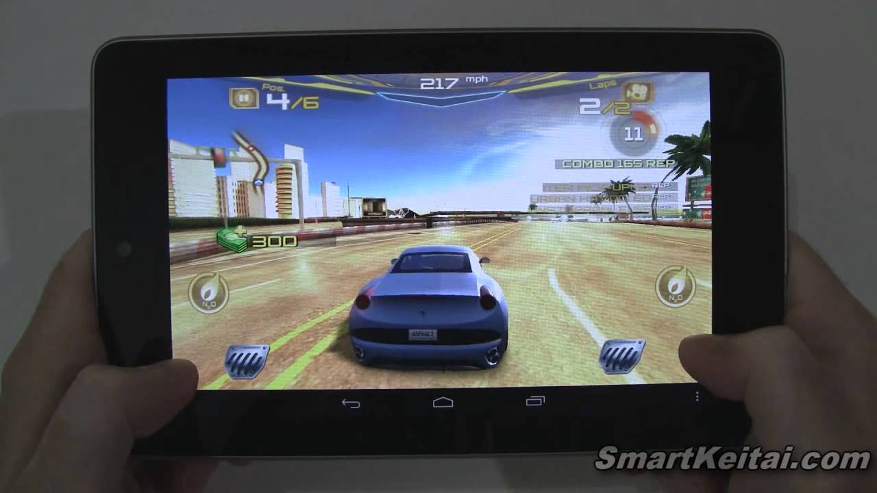Asphalt 7 Heat for Android - Review on Nexus 7 Tablet (Gameloft)