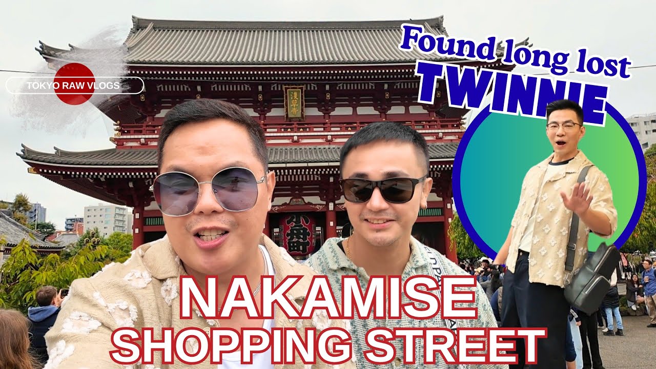Found my TWIN in Nakamise Shopping Street, Asakusa 