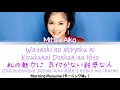 Morning Musume ~ Watashi no Miryoku ni Kizukanai Donkan na Hito (私の魅力に 気付かない鈍感な人) Color Coded Lyrics