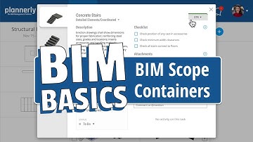 Define BIM Scope containers to follow the ISO 19650 Level of Information Need standard