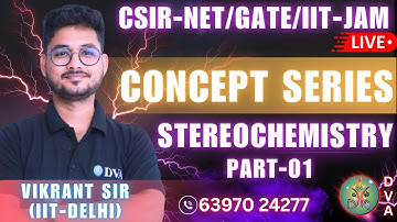 STEREOCHEMISTRY CONCEPT SERIES PART-01|CSIR-NET/GATE/IIT-JAM