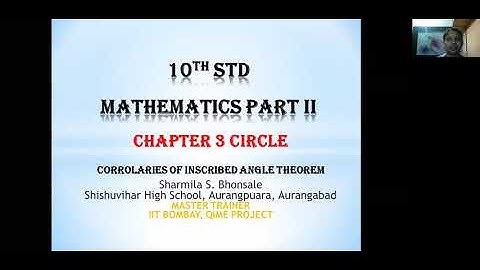 Corollaries of inscribed angle theorem