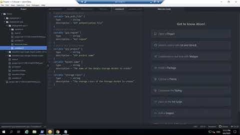 google cloud storage deployment via terraform