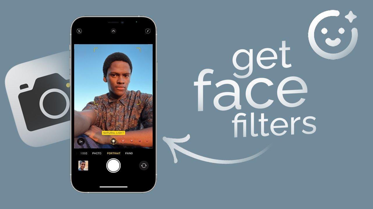 How to Get Face Filters on iPhone Camera (tutorial) - YouTube