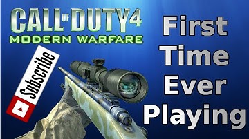 First Time Playing CoD 4 (ever)