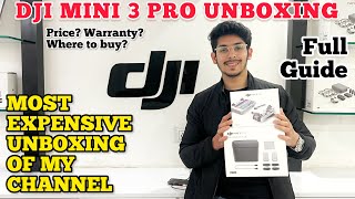 My New Drone DJI Mini 3 Pro 2023 Unboxing & Full Guide, Price, Where To Buy? The BEST Drone in 2023