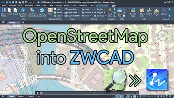 Import OpenStreetMap data into ZWCAD