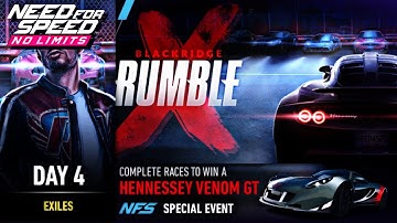 HENNESSEY Venom GT | NFS No Limits - Day 4 (Exiles)