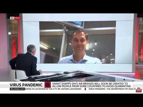 Greek Tourism Minister H. Theoharis on Sky News | 01/07/20