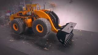100KG LeTourle L-2350 wheel loader ly launched