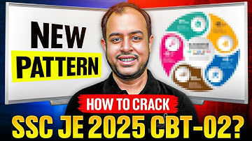 How to crack SSC JE 2025 CBT-02?? | New Pattern | Ankit Goyal | One Man Army