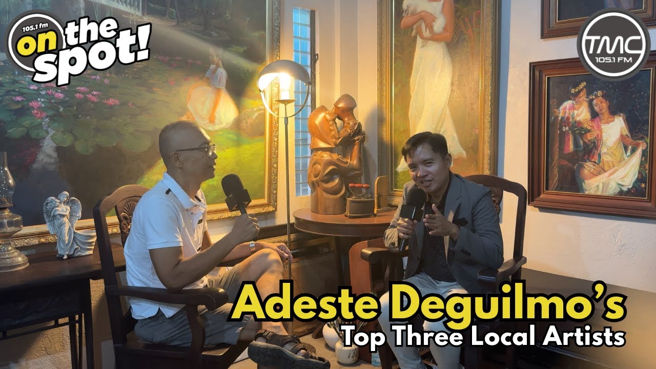On the Spot! Adeste Deguilmo's Top Three Local Artists