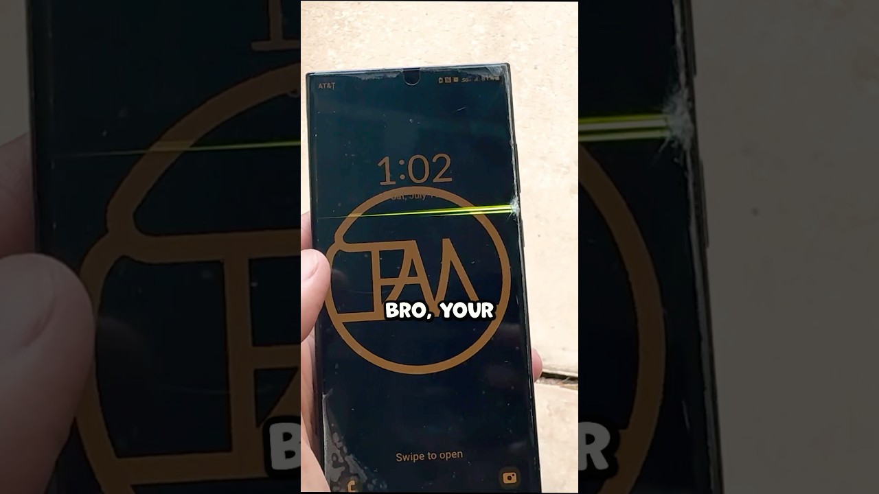 Breaking my brother's Phone 🤣 