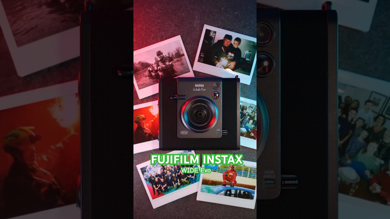 Fujifilm Instax Wide Evo (16840933) - купити фотокамеру миттєвого
