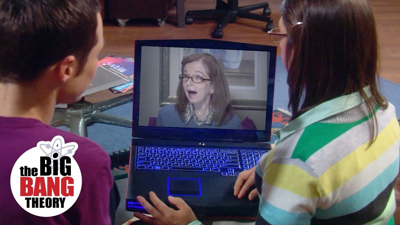 Sheldon Meets Amy's Mom | The Big Bang Theory - YouTube