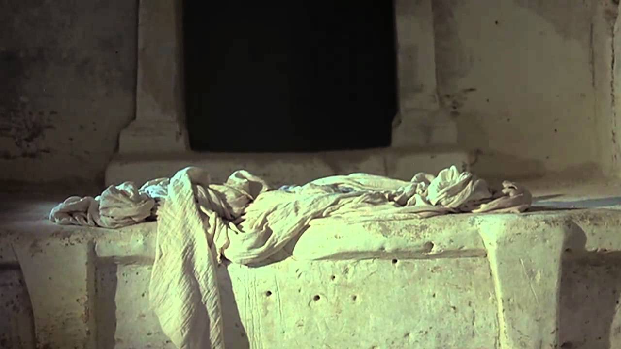 Jesus Empty Tomb With Angel