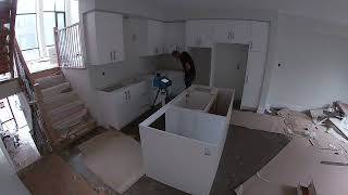 Digital Dimensions Ltd digital templates a kitchen countertop with the Proliner!