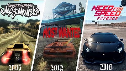 NFS Most Wanted vs NFS Payback | Side by Side | Comparison |