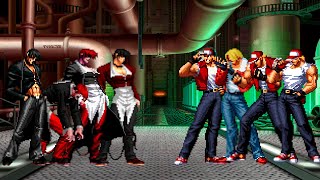 [KOF Mugen] Iori Yagami Team vs Terry Bogard Team