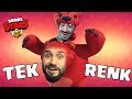 TEK RENK KIRMIZI CHALLENGE Brawl Stars