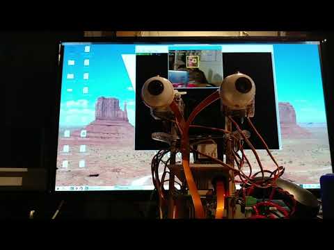 Robotic Face Tracking with OpenCV