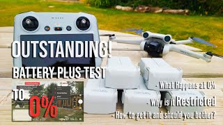 DJI Mini 3: Battery Plus - 0% Extended Max Flight Time Test + Use In UK &  Europe 