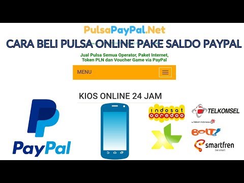 Video Deposit Pulsa Via Paypal