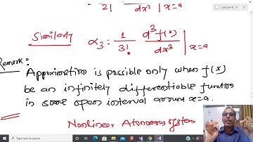 EE-313/561: Lecture-10: Linearization Methods