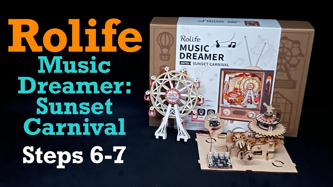 Rolife Music Dreamer: Sunset Carnival Steps 6-7 - YouTube
