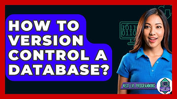 How To Version Control A Database? - Next LVL Programming
