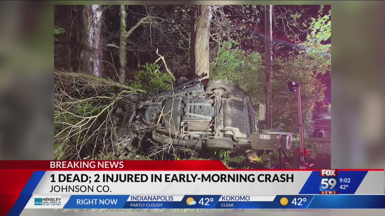 1 Dead; 2 Injured in Early Morning Crash - YouTube