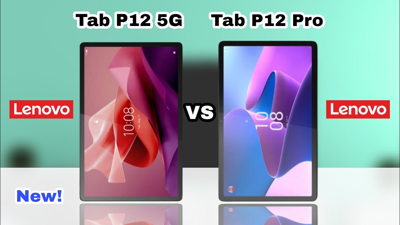 Lenovo Tab P12 Vs Lenovo Tab P12 Pro 