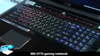 MSI GT70 gaming notebook