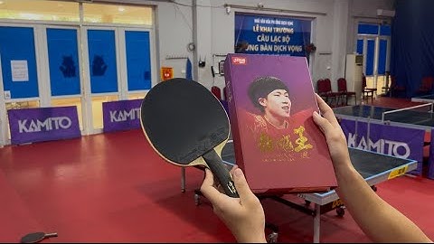 Tuấn Hoàng trải nghiệm cốt vợt của Wang Chuqin : Q968 cây số 28 và Dignics 09C